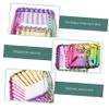 HAPINARY 4-Piece Crystal Glass Nail Dappen Dish Set view 3