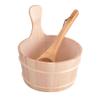 Cedar Wood Sauna Bucket and Ladle Set, 4 L view 1
