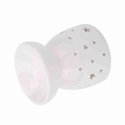 Star-Shaped Ceramic Aromatherapy Oil Burner and Night Light
