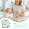 VICASKY Waterproof Baby Bib for Feeding and Weaning, Unisex Polyester Toddler Bib view 4