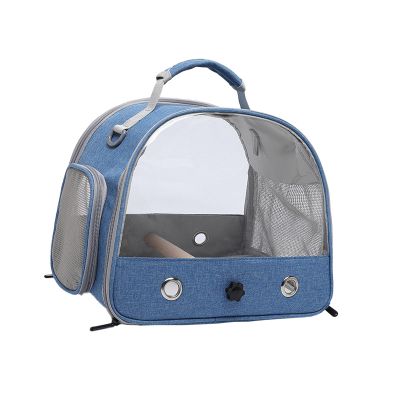Portable Transparent, Breathable Bird Carrier Bag