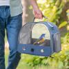 Portable Transparent, Breathable Bird Carrier Bag view 3