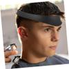 Adjustable Black Silicone Haircutting Band for Men and Barbers view 3
