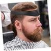 Adjustable Black Silicone Haircutting Band for Men and Barbers view 4