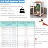 Mobile Aquarium Stand with White Tabletop view 2