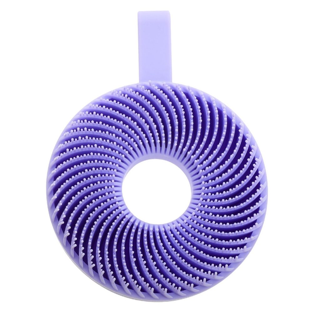 Purple Silicone Facial Cleansing Brush for Gentle Cleansing