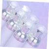 6-Pack 50 ml Silver PET Pump Bottles, Refillable for Bathroom and Bedroom view 4