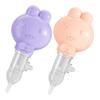 Manual Silicone and PP Nasal Aspirator, 2-Piece Set for Babies view 1