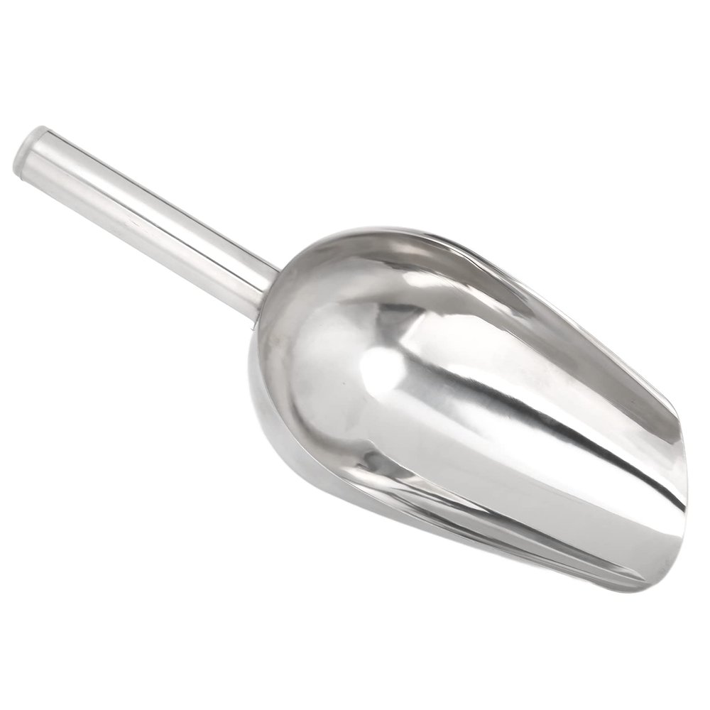 Large Pet Food Scoop & Stainless Steel Feeder