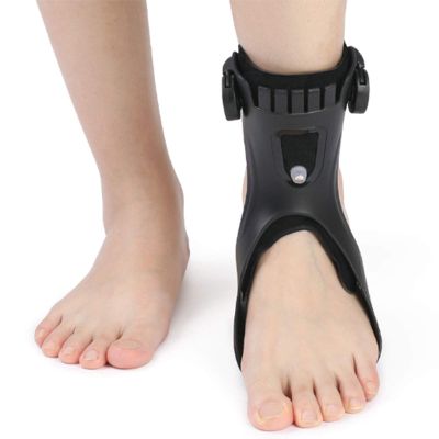 DLAZUM Foot Drop Orthosis, Foot Lifter Support, Ankle Brace, Ankle Splint for Sprains and Tendon Sheath Inflammation, Women and Men, 1 Pair, S, Left Single-M