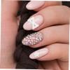 ERINGOGO Nail Decorations with 12 Compartments, ABS Pearl Mix view 4