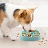 Slow Feeder Dog Bowl, Square PP Food Bowl for Dogs and Cats view 3