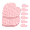Pink Heart-Shaped Cotton Nail Cleaning Wipes, 200 Sheets view 1