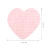 Pink Heart-Shaped Cotton Nail Cleaning Wipes, 200 Sheets view 2