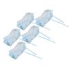5-Piece Hair Highlighting Cap with Plastic Hooks for Salon and Home Use view 3