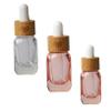ARTSEWPLY 3-Piece Glass Dropper Bottles for Essential Oils, Refillable Travel Bottles with Pipettes view 1