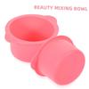 Minkissy 2-Piece Beauty Film Mixing Bowl, Hard Wax Warmer, Flamingo Wax Strips, Wax Pot for Hair Removal, Wax Melting Container, Tress Wellness Hard Wax Pot, Wax Bowl, Silica Gel view 3