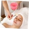 Minkissy 2-Piece Beauty Film Mixing Bowl, Hard Wax Warmer, Flamingo Wax Strips, Wax Pot for Hair Removal, Wax Melting Container, Tress Wellness Hard Wax Pot, Wax Bowl, Silica Gel view 4