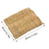 Generisch Natural Woven Grass Mat for Pets, 11.02 x 15.75 x 0.39 in view 2