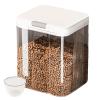 5 L Pet Food Storage Container, Airtight, Leakproof, Transparent view 1
