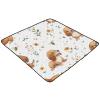 Foiosoh Soft Padded Baby Gym and Activity Floor Mat, 1-Piece Baby Mat, 127 x 127 cm, White view 2