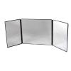 Tri-Fold Sun Visor Cosmetic Mirror view 1