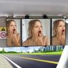Tri-Fold Sun Visor Cosmetic Mirror view 4
