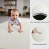 SETHEPACE Baby Crawling Mat, 3 cm Thick Play Mat, Cream Yellow, 120 x 200 cm view 2
