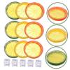 Ciieeo Realistic Reusable Artificial Lemon Slices with Plastic Ice Cubes for Decoration view 4
