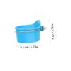 POPETPOP 2-Pack Hanging Parrot Food Bowls for Bird Cages view 2