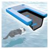 Inflatable Dog Ramp, 150 x 100 cm, Non-Slip EVA Floating Dock Ramp view 1