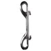 HKM Unisex-Adult Double Snap Carabiner Hook, Silver view 1