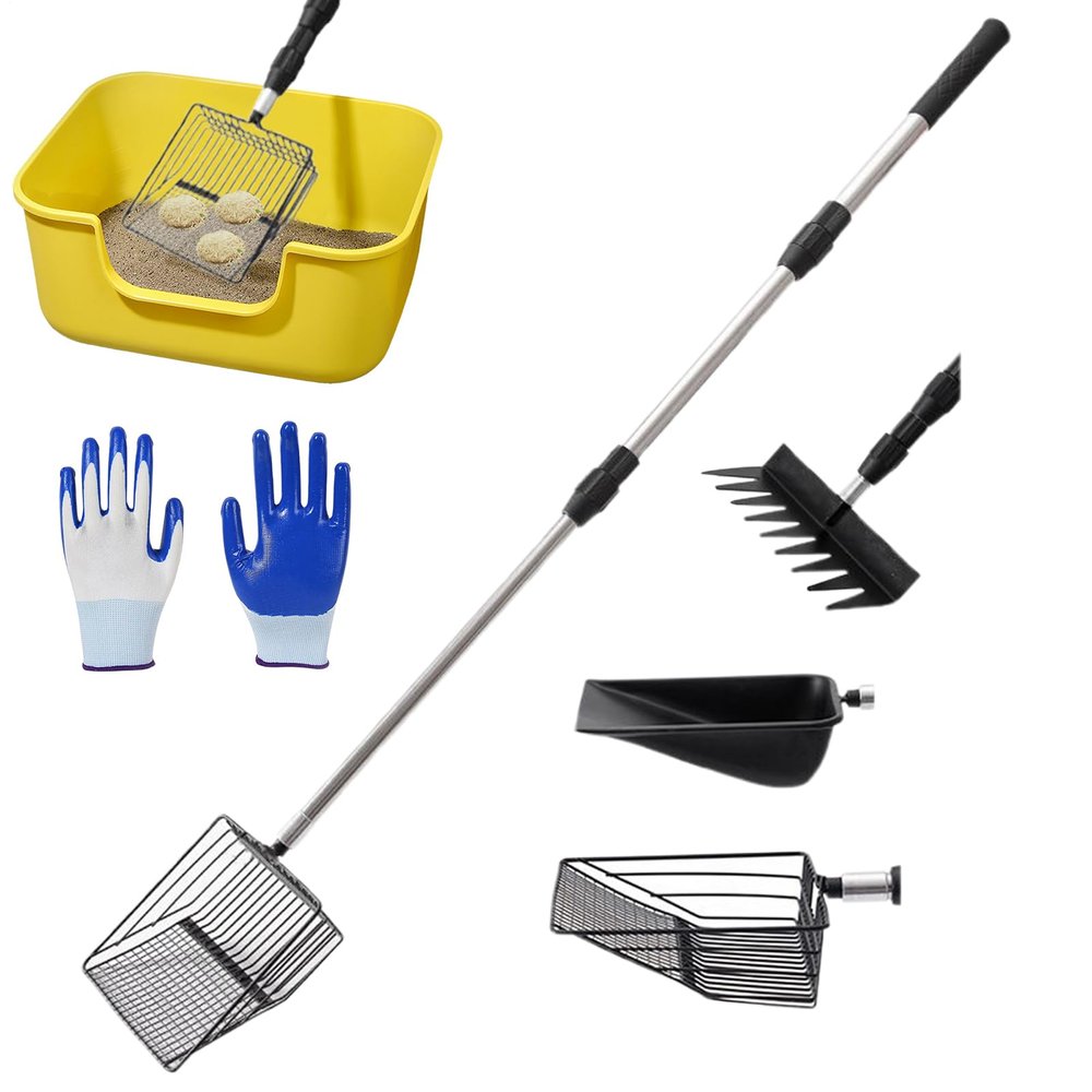 Chicken Poop Scooper with Extendable Handle
