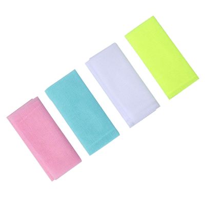 SHERCHPRY 4-Pack Long Exfoliating Washcloths