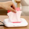 WLNEXT Wet Wipe Dispenser, Refillable Travel Wipe Holder for Baby Strollers, Hanging Wipe Container for Indoor and Outdoor Use view 2