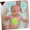 BESTonZON Machine-Washable Sponge Baby Bath Mat, Breathable and Soft, Random Color view 4