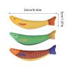 Plush Fish Cat Toys, 3-Pack, Catnip with Crinkle Sound view 2