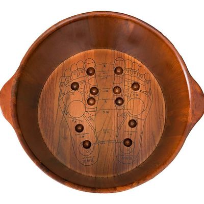 Wooden Foot Bath Basin for Adults