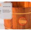 Wooden Foot Bath Basin for Adults view 4