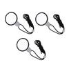 FONDOTIN 3-Pack Portable Reading Magnifiers with Lanyards and Glass Lenses view 1