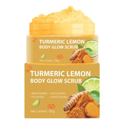 Turmeric Body Scrub, 100 g Moisturizing Exfoliating Polish