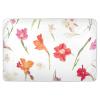 Chic Flowers White Extra-Large Reusable Toddler Mattress Pads, Machine Washable, 132.1 x 86.4 cm view 1
