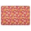 Extra-Large Reusable Diaper Mat, Retro Sunflowers, Water-Resistant, Machine-Washable, 52.0 x 34.0 in view 1