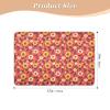 Extra-Large Reusable Diaper Mat, Retro Sunflowers, Water-Resistant, Machine-Washable, 52.0 x 34.0 in view 2