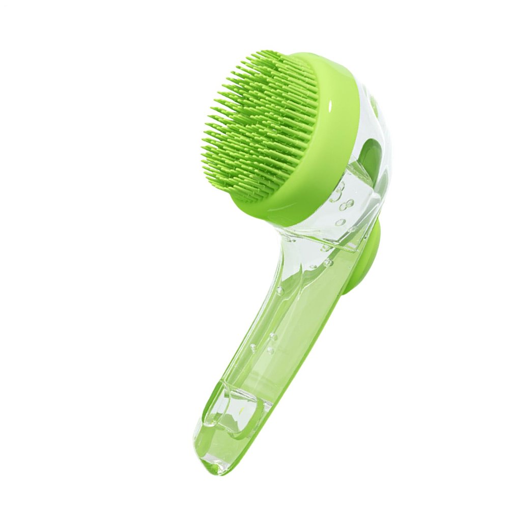 Dog Wash Brush with Shampoo Dispenser