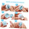 Macaron Phone Screen Cleaner, 4-Pack, Silicone/PP, for Smartphones view 3