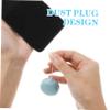 Macaron Phone Screen Cleaner, 4-Pack, Silicone/PP, for Smartphones view 4