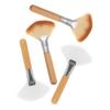 SHERCHPRY 4-Piece Powder Makeup Brush Set with Nylon Bristles and Wooden Handles view 1