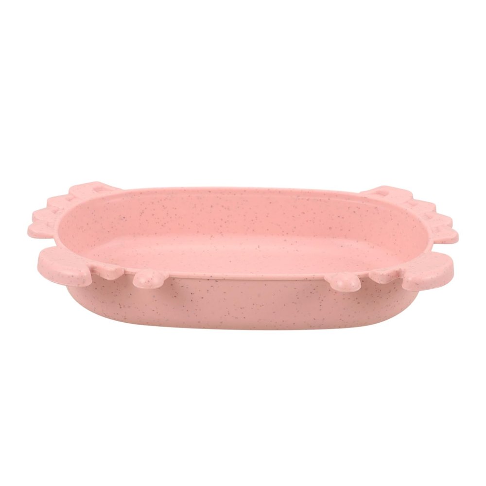 Abaodam Parakeet Bird Bath for Indoor Cages, Plastic Bath Basin with Non-Slip Base