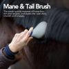 23 cm Horse Mane and Tail Brush, 1-Piece, Random Color view 3